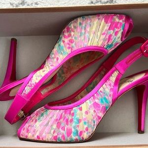 Christian Louboutin Sling Back Heels